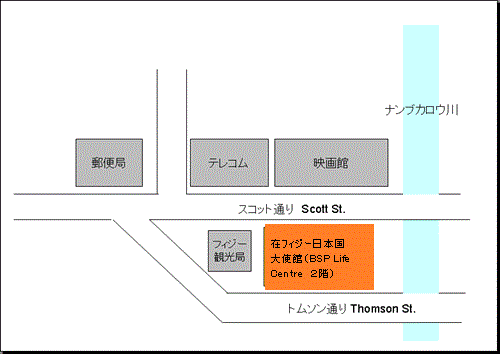 Japanese Embassy Location Map